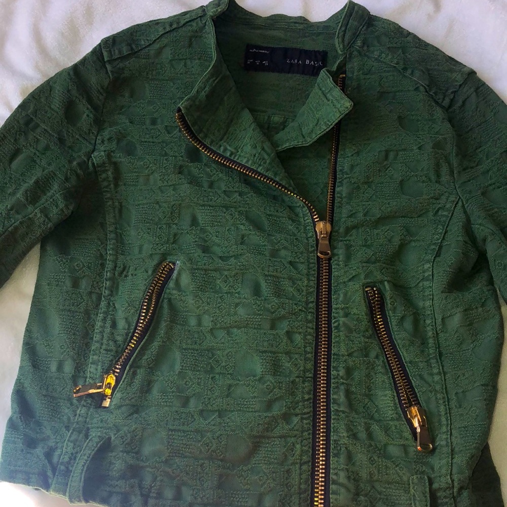 Emerald green  Cloth jacket